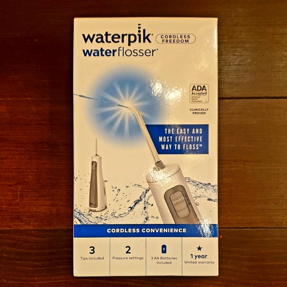 SOLD SOLD SOLD SOLD SOLD WATERPIK Cordless Freedom Water Flosser - NOS - Picture 1 of 11